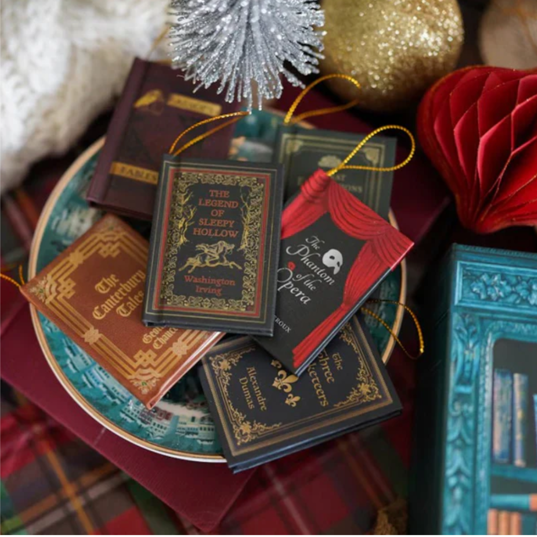 Mini-Buch-Ornament für den Advent