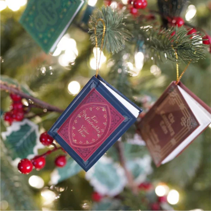 Mini-Buch-Ornament für den Advent