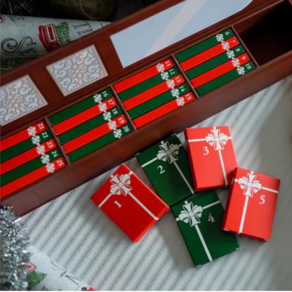 Mini-Buch-Ornament für den Advent