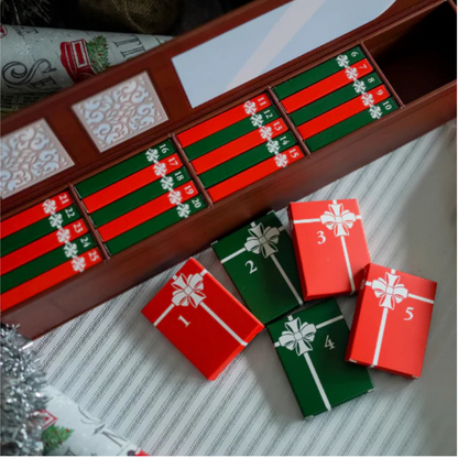 Mini-Buch-Ornament für den Advent