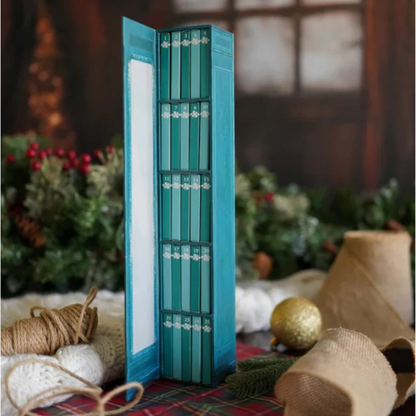 Mini-Buch-Ornament für den Advent