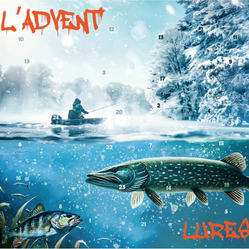 Angelköder-Adventskalender